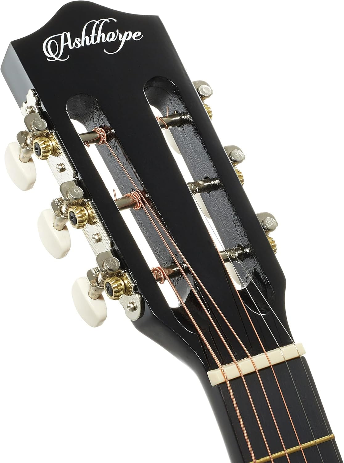 38-Inch Beginner Acoustic Guitar Package (Black), Basic Starter Kit W/Gig Bag, Strings, Strap, Tuner, Pitch Pipe, Picks